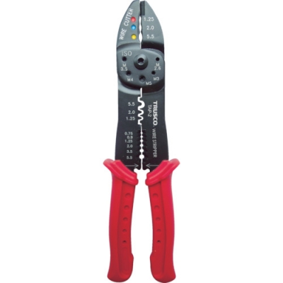 日本中山 TRUSCO  TAP-2 ＴＲＵＳＣＯ　圧着ペンチ絶縁端子用／裸端子用