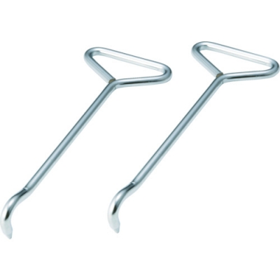 日本中山 TRUSCO  TMT-01 ＴＲＵＳＣＯ　マンホ－ル用取手（２本セット）