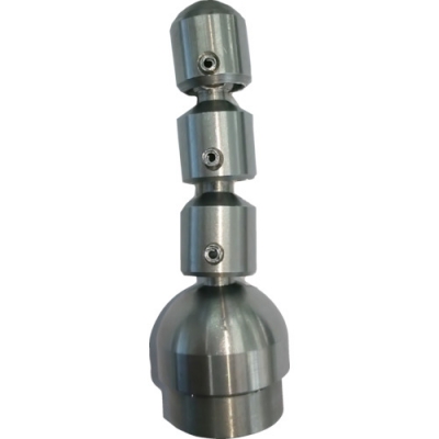 （株）カンツール KJN-4A カンツール　ジョイント・ノズル１／４　後方６孔　孔径１．０ｍｍ