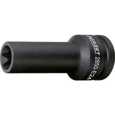 日本角田 HAZET  2850-E24 ＨＡＺＥＴ　シリンダーヘッドボルト用トルックスインパクトソケット