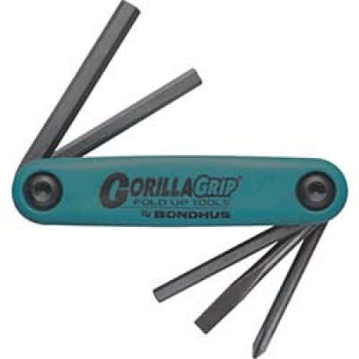 ボンダス・ジャパン（株） HFU5 ボンダス　ゴリラグリップ［［Ｒ］］ナイフ型ツール　５本組