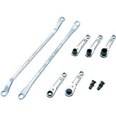 日本京都 KTC ATE107 ＫＴＣ　フリーポジションレンチセット［７点組］