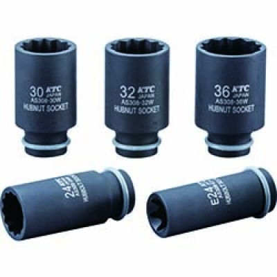 日本京都 KTC AS308-24W ＫＴＣ　１２．７ｓｑ．インパクトレンチ用ハブボルトソケット