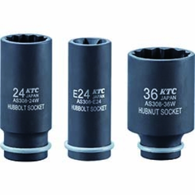 日本京都 KTC ATS3083 ＫＴＣ　１２．７ｓｑ．インパクトレンチ用ハブソケットセット