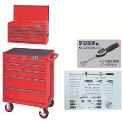 日本京都 KTC SK36811XX ＫＴＣ　２０１１ＳＫセール　整備用工具セット［６８点組］