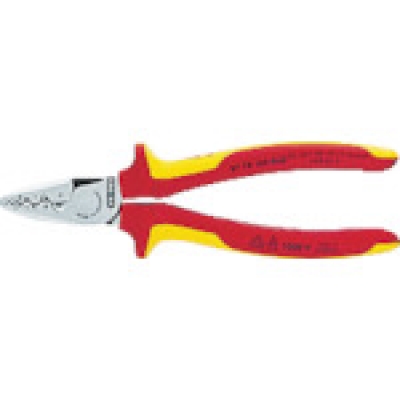 ＫＮＩＰＥＸ社 9778-180 ＫＮＩＰＥＸ　９７７８－１８０　エンドスリーブ用絶縁圧着ペンチ