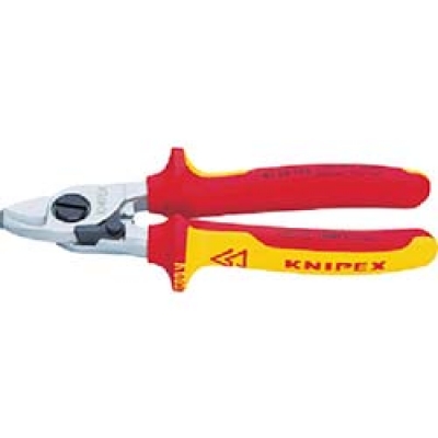 ＫＮＩＰＥＸ社 9526-165 ＫＮＩＰＥＸ　９５２６－１６５　絶縁ケーブルカッター（バネ付）１０００Ｖ