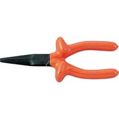 ＴＯＮＥ（株） 188.16AVSE ＦＡＣＯＭ　絶縁工具　ロングフラットノーズプライヤ　１６５ｍｍ