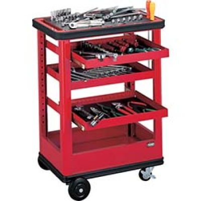 TONE(株) TC1600SV TONE ワークキャビンセット(シルバー) 5段式 85pcs