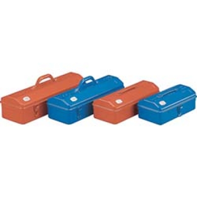 日本中山 TRUSCO  Y-410-O ＴＲＵＳＣＯ　山型工具箱長さ４２０幅１５５高さ１７３．５オレンジ