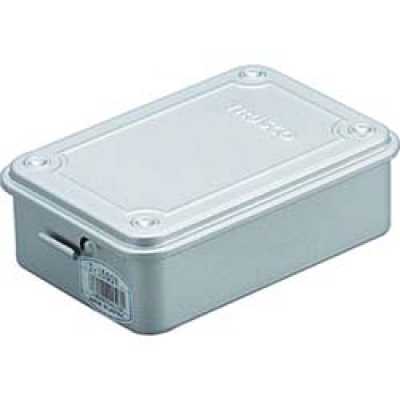 日本中山 TRUSCO  T-150SV TRUSCO トランク型工具箱 154X105X52 シルバー