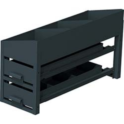 JEFCOM   SCT-S02R デンサン バンキャビネット(サイド棚)