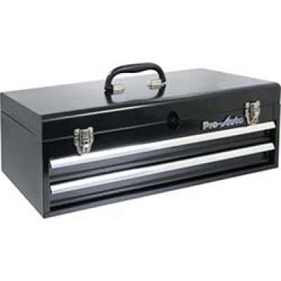 日本Pro-Auto  Y983020B スエカゲ 2段引出し式ツールボックス ブラック