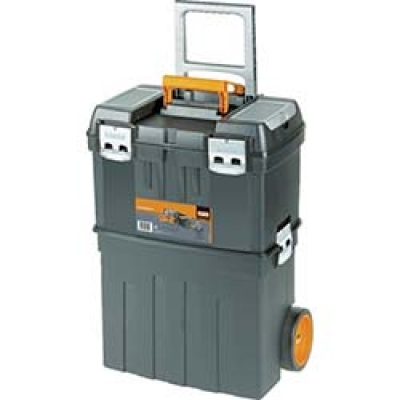 日本百固 BAHCO  4750PTBW47 バーコ　ヘビーデューティー仕様キャスター付きプラスチックボックス