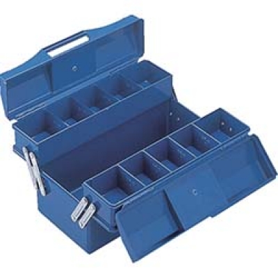 日本中山 TRUSCO  SP-350 ＴＲＵＳＣＯ　樹脂２段式工具箱　全長３６２ｍｍ