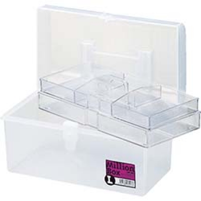 日本明邦化学 MEIHO  MBOX-L（TM） メイホー　ミリオンＢＯＸＬ　透明