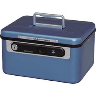 IRIS  ASB-152-BL ＩＲＩＳ　５２００７３　アルミセーフティーボックス　ブルー