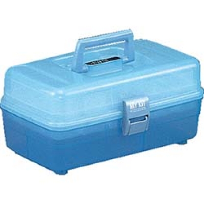 IRIS  320-B ＩＲＩＳ　２３７４９２　小物ケース　マイキット　３２４×２００×１５４　クリアブルー