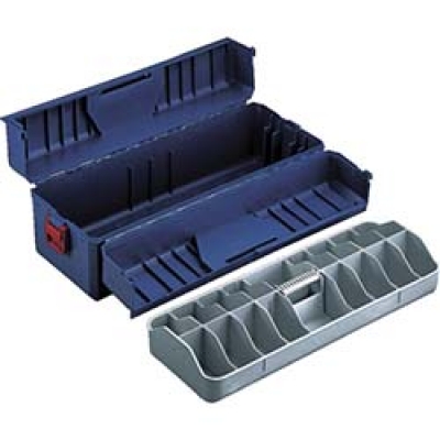 日本中山 TRUSCO  LP-550 ＴＲＵＳＣＯ　【売切り】ＴＲＵＳＣＯ　樹脂製Ｌ型工具箱　全長５８０ｍｍ