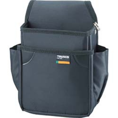 日本中山 TRUSCO  TC-51BK ＴＲＵＳＣＯ　小型腰袋　二段　ブラック