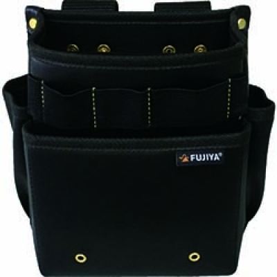 日本富具亚 FUJIYA  PS-22BG フジ矢　腰袋スタンダード２段（黒金）