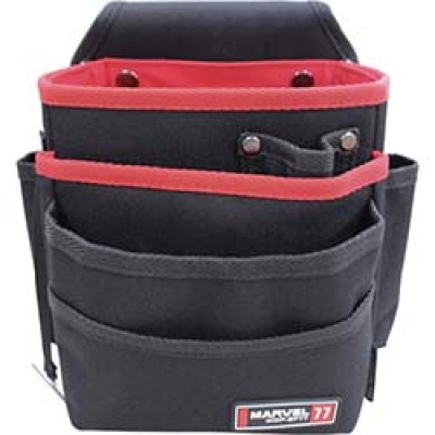 （株）マーベル MDP-SF77 マーベル　ソフトフィット（腰袋）取り外しポーチ付