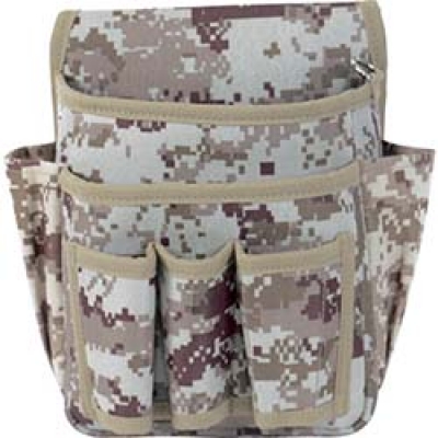 日本中山 TRUSCO  TCM-W24 ＴＲＵＳＣＯ　デジタルデザート迷彩　腰袋　２段ペンチ・ドライバー差し付き