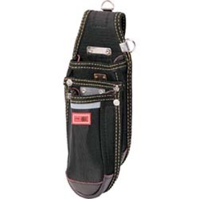 （株）基陽 25283 ＫＨ　一徹　鋏ホルダー２段　ブラック