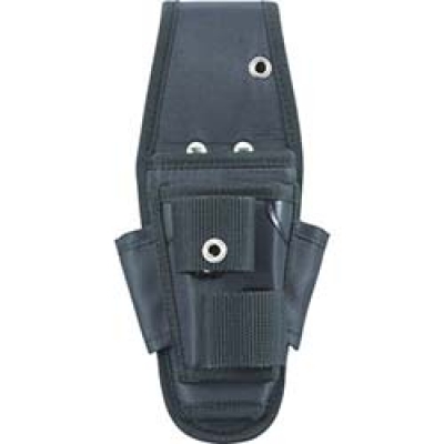 日本中山 TRUSCO  TC-WDP-SV ＴＲＵＳＣＯ　ウエストポーチ　２ポケット　シルバー