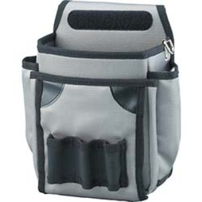 日本中山 TRUSCO  TC-141GY ＴＲＵＳＣＯ　腰袋二段フタ付　グレー