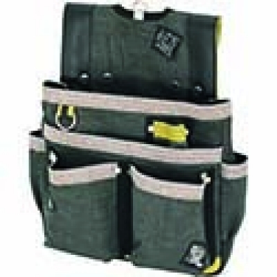 （株）基陽 SJ02G ＫＨ　ＫＨ　五神獣　釘袋　Ｗ型ポケット付　萌黄