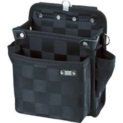 （株）基陽 RY800 ＫＨ　龍牙シリーズ　ウエストバッグ２段ポケット（大）