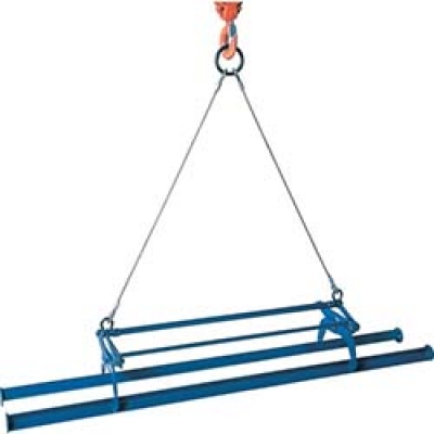 （株）スーパーツール KBC500 スーパー　間知ブロックマトメ吊（ワイヤーロープ・リング付）