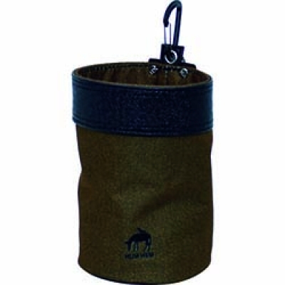 （株）基陽 HM1199MBR ＫＨ　ＨＵＭＨＥＭ　ウエストバッグ丸型　ブラウン