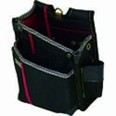 （株）基陽 HSA14K ＫＨ　進化ウエストバッグ小　黒／緋　左用