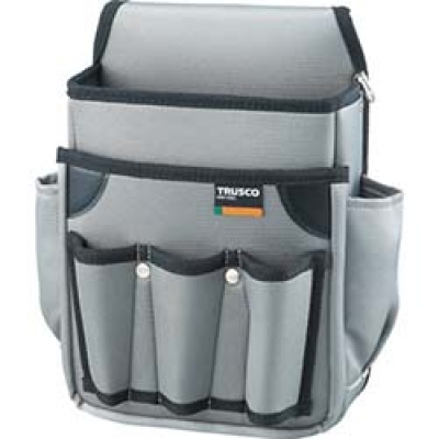 日本中山 TRUSCO  TC-41GY ＴＲＵＳＣＯ　腰袋二段＋ペンチケース　グレー