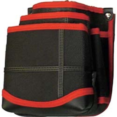 （株）基陽 TK03K-R ＫＨ　武尊魂　３段　腰袋　黒／赤