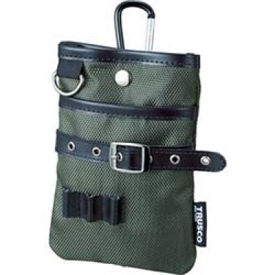日本中山 TRUSCO  TCTC1509-GN TRUSCO コンパクトツールケース シザーポケット グリーン