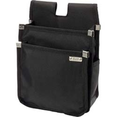 （株）基陽 22243 ＫＨ　１６８０Ｄウェストバッグ背割れタイプ　ブラック