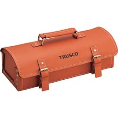 日本中山 TRUSCO  TLY-350 ＴＲＵＳＣＯ　革製工具箱　山型