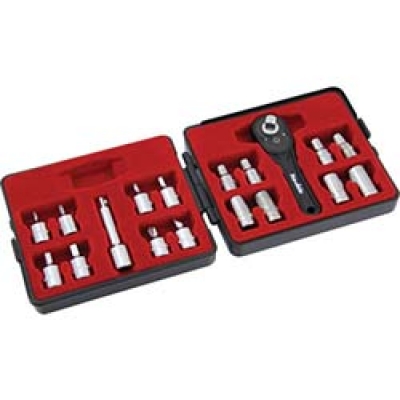 日本Pro-Auto  2018M スエカゲ 1/4DR.ツールパック18PC.