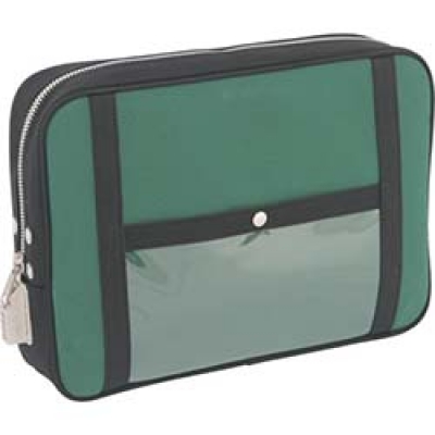 三栄産業(株) PLL-SED-07 SANEI 帆布メール用ポーチ(LL)SED-1錠付 モスグリーン