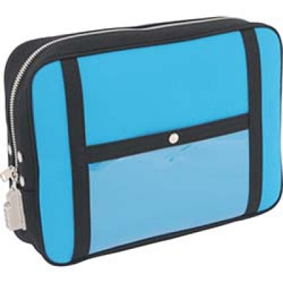 三栄産業（株） PLL-SED-09 ＳＡＮＥＩ　帆布メール用ポーチ（ＬＬ）ＳＥＤ－１錠付　ブルー