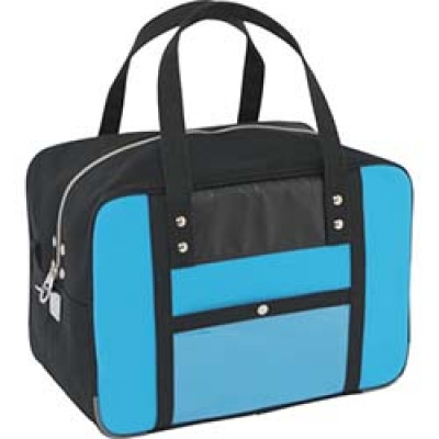 三栄産業(株) BTMDE-U-09 SANEI 帆布メール用ボストンMマチ広 馬蹄錠金具付 ブルー