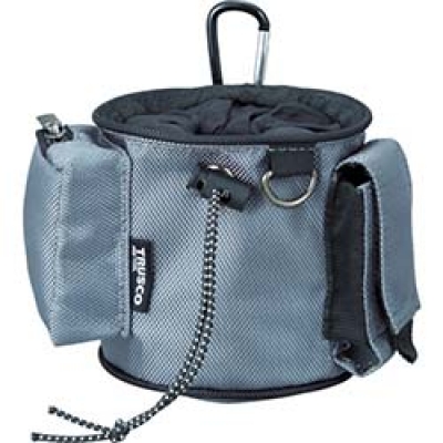 日本中山 TRUSCO  TCTC2003-GY TRUSCO コンパクトツールケース シボリポケット グレー