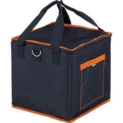 日本中山 TRUSCO  TRK35-MF TRUSCO 折りたたみ角バッグM フタ付き 350X350XH350