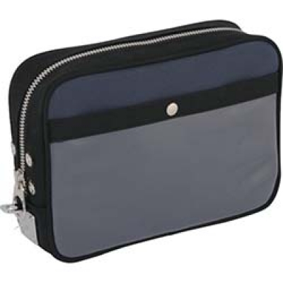 三栄産業(株) PSS-U-09 SANEI 帆布メール用ポーチ(SS)馬蹄錠金具付 ブルー