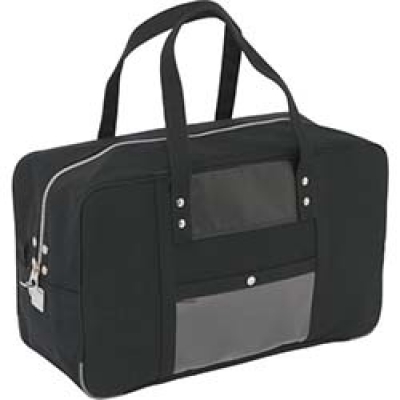 三栄産業(株) BTL-U-01 SANEI 帆布メール用ボストン(L)馬蹄錠金具付 黒
