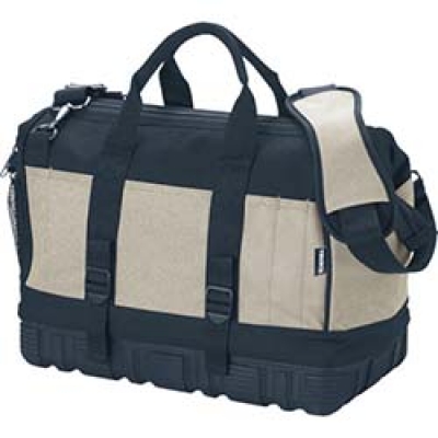 日本中山 TRUSCO  TTB-400R-BK TRUSCO ツールバッグ 390X210X300 22ポケット ブラック色