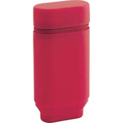 (株)LIHIT LAB. A7695-3 リヒト スタンドペンケース<オーバルタイプLサイズ> レッド